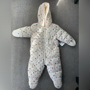 Puffer Snowsuit for Baby 6-12months